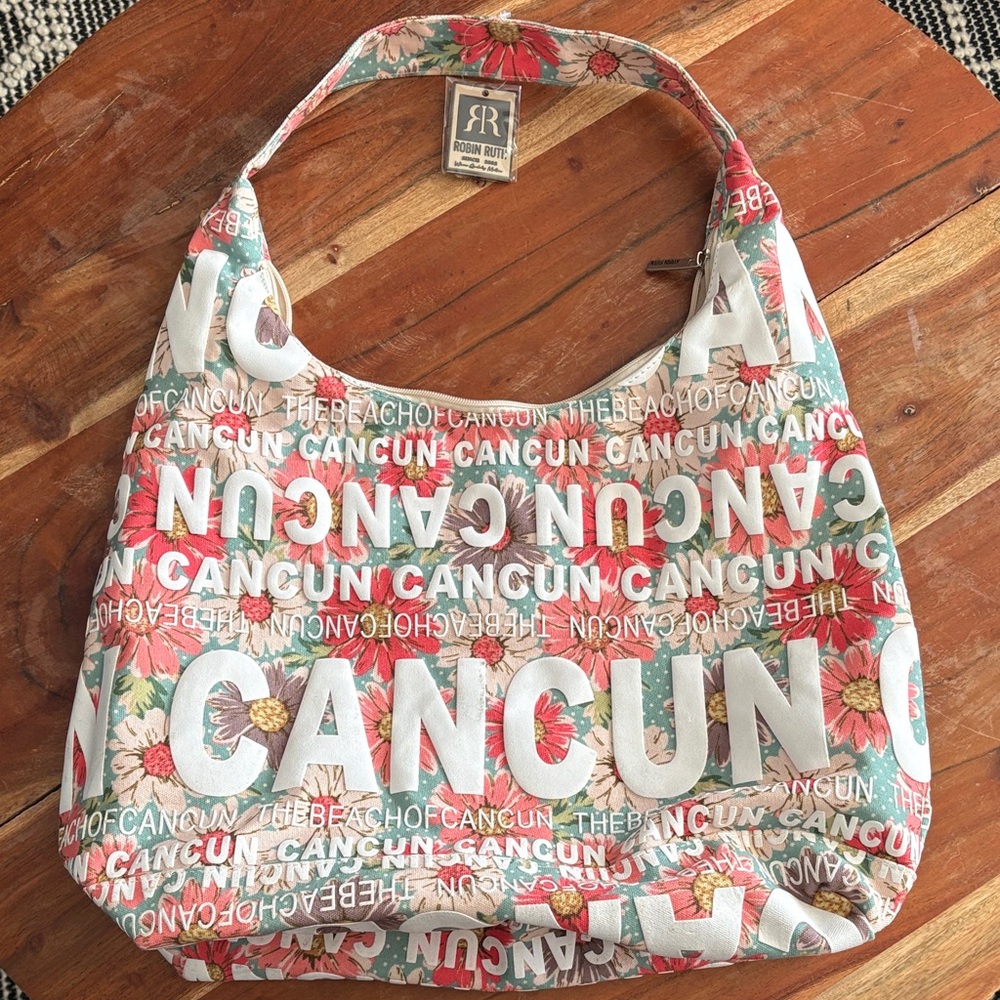 NWT Colorful Cancun Print Women's Bag